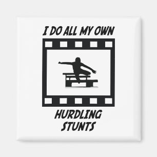 Hurdling Stunts Magnet