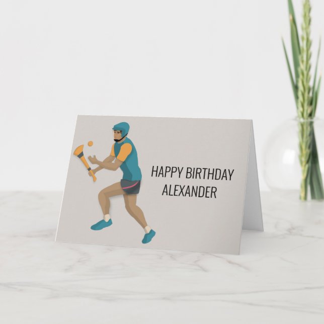 Hurling Card (Front)