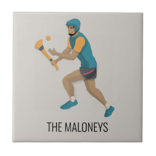 Hurling Ceramic Tile