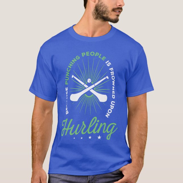Hurling Funny Saying Hurling Player vintage T-Shirt (Front)