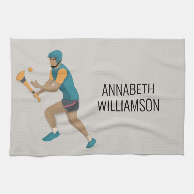 Hurling Tea Towel (Horizontal)