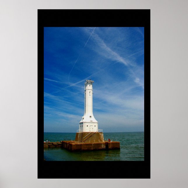 Huron lighthouse print (Front)