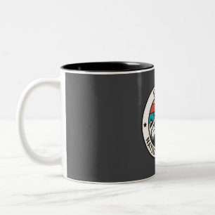 Huron national forest  Two-Tone coffee mug