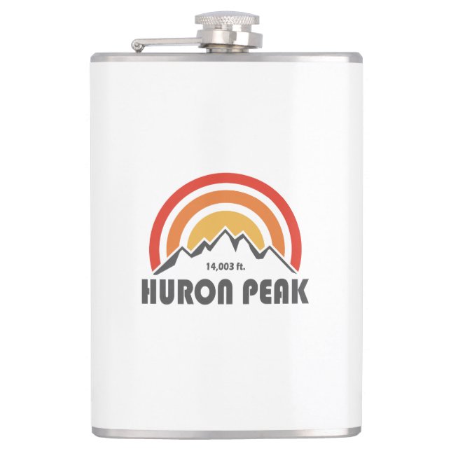 Huron Peak Hip Flask (Front)