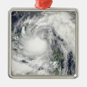 Hurricane Alex Metal Ornament