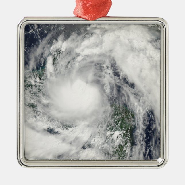 Hurricane Alex Metal Ornament (Front)