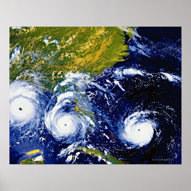 Hurricane Andrew Poster (Front)