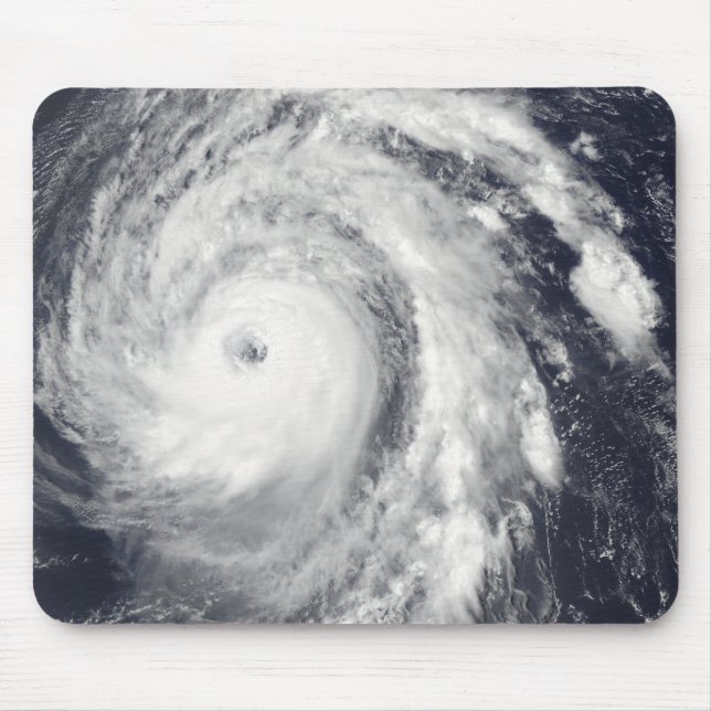 Hurricane Bill in the Atlantic Ocean Mouse Pad (Front)