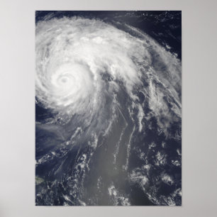 Hurricane Bill off Bermuda Poster