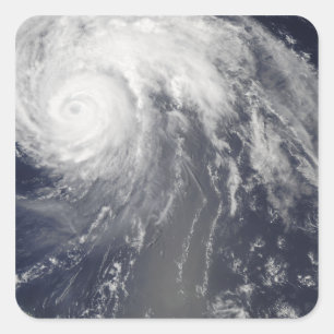 Hurricane Bill off Bermuda Square Sticker