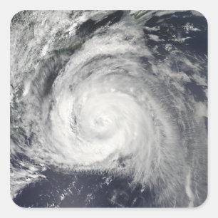 Hurricane Bill off the East Coast Square Sticker