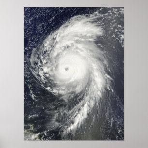 Hurricane Bill off the Lesser Antilles Poster