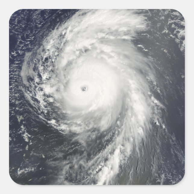 Hurricane Bill off the Lesser Antilles Square Sticker (Front)