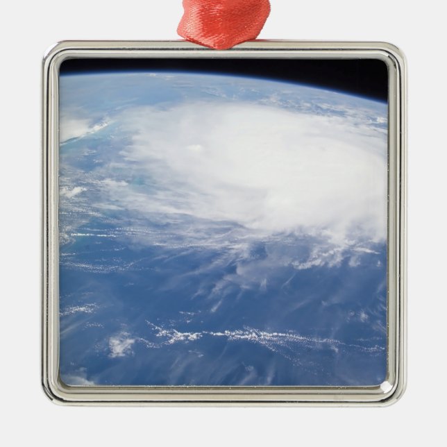 Hurricane Charley 3 Metal Tree Decoration (Front)