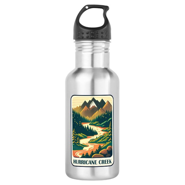 Hurricane Creek Arkansas Colours 532 Ml Water Bottle (Front)