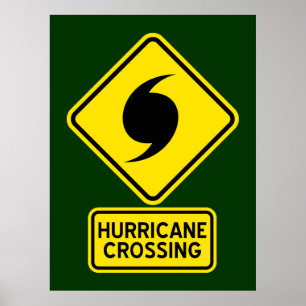 Hurricane Crossing Poster