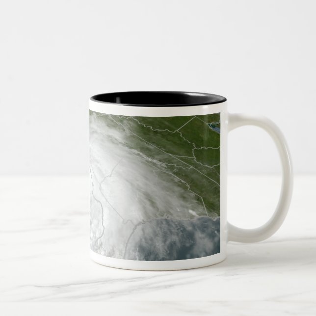 Hurricane Dennis 2 Two-Tone Coffee Mug (Right)