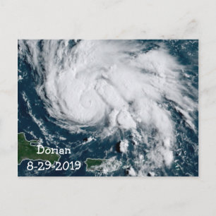 Hurricane Dorian 8-29-2019 Postcard