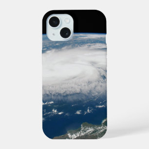 Hurricane Dorian Over The Atlantic Ocean. iPhone 15 Case