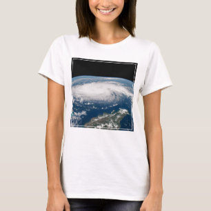 Hurricane Dorian Over The Atlantic Ocean. T-Shirt