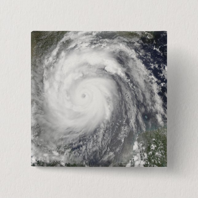 Hurricane Emily 15 Cm Square Badge (Front)