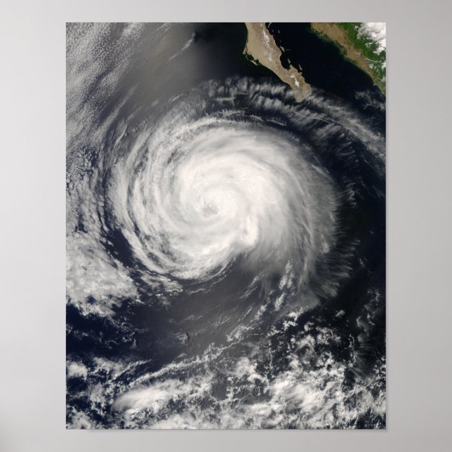 Hurricane Fausto Poster (Front)