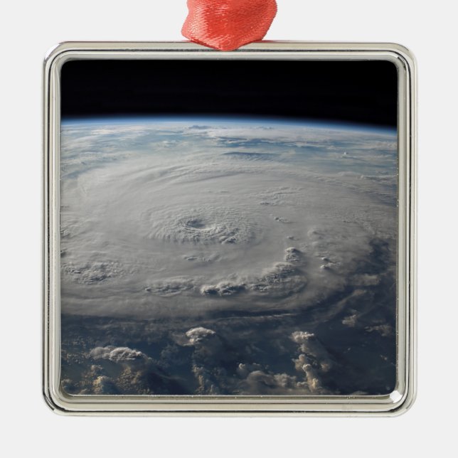 Hurricane Felix 4 Metal Tree Decoration (Front)