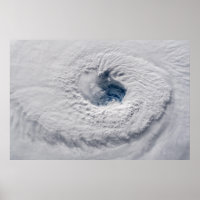 Hurricane Florence Eye from Space