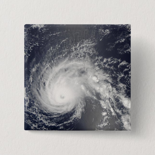 Hurricane Flossie 15 Cm Square Badge (Front)