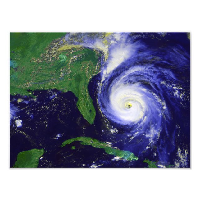 Hurricane Fran Photo Print (Front)