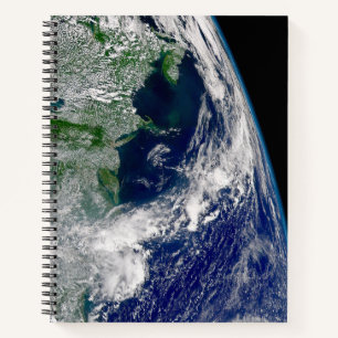 Hurricane Frances On A Partial Earth. Notebook