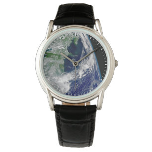 Hurricane Frances On A Partial Earth. Watch