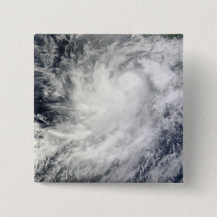 Hurricane Frank off Mexico 15 Cm Square Badge