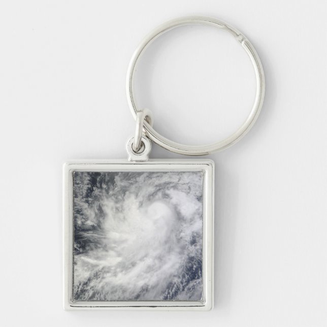 Hurricane Frank off Mexico Key Ring (Front)