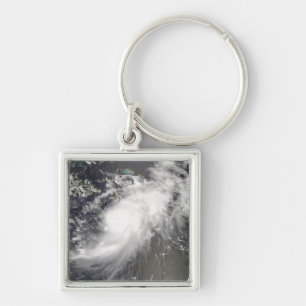 Hurricane Gustav over Hispaniola Key Ring