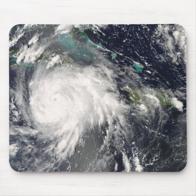 Hurricane Gustav over Jamaica 2 Mouse Pad (Front)