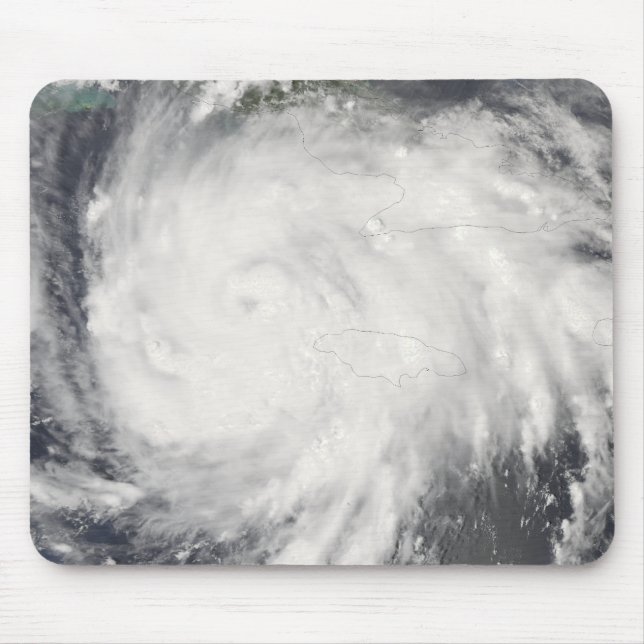 Hurricane Gustav over Jamaica Mouse Pad (Front)