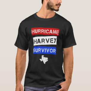 Hurricane Harvey Survivor mens Texas Shirt