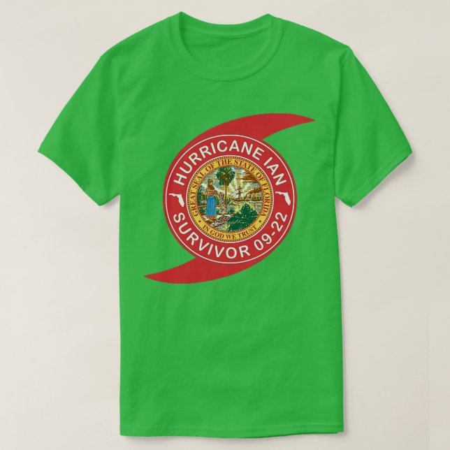 Hurricane Ian Survivor 2022 T-Shirt (Design Front)