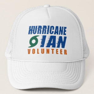 Hurricane Ian Volunteer Trucker Hat