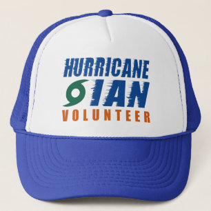 Hurricane Ian Volunteer Trucker Hat