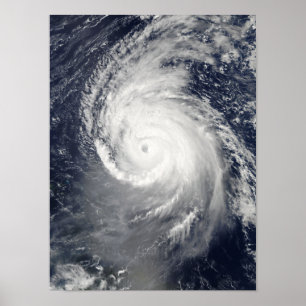 Hurricane Igor in the Atlantic Ocean Poster