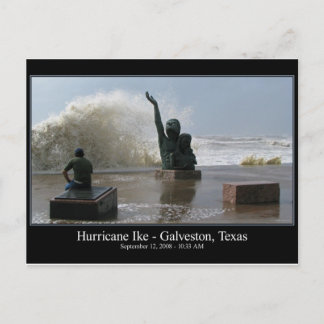 Hurricane Ike Postcard