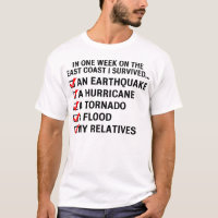 Hurricane Irene / East Coast Survival T-Shirt