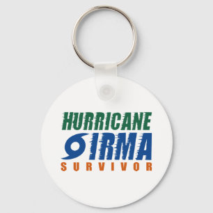 Hurricane Irma Survivor Key Ring