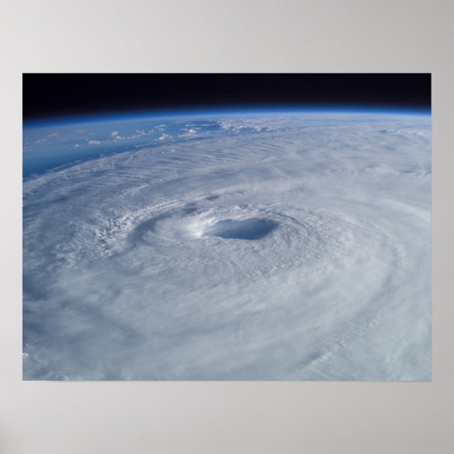 Hurricane Isabel from Space Poster (Front)