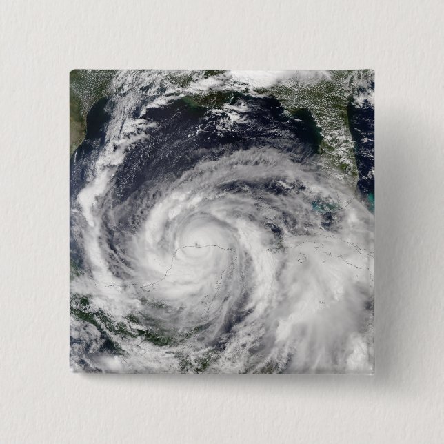 Hurricane Isidore 15 Cm Square Badge (Front)