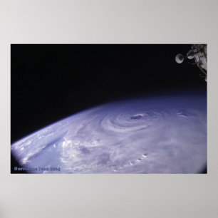 Hurricane Ivan Seen From Space Poster