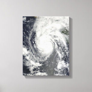 Hurricane Jimena approaching Baja California Canvas Print