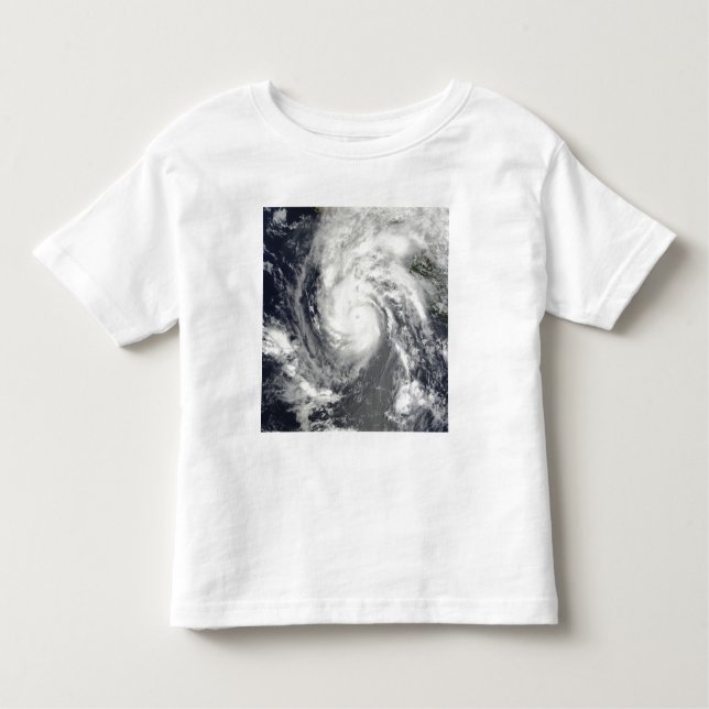 Hurricane Jimena approaching Baja California Toddler T-Shirt (Front)